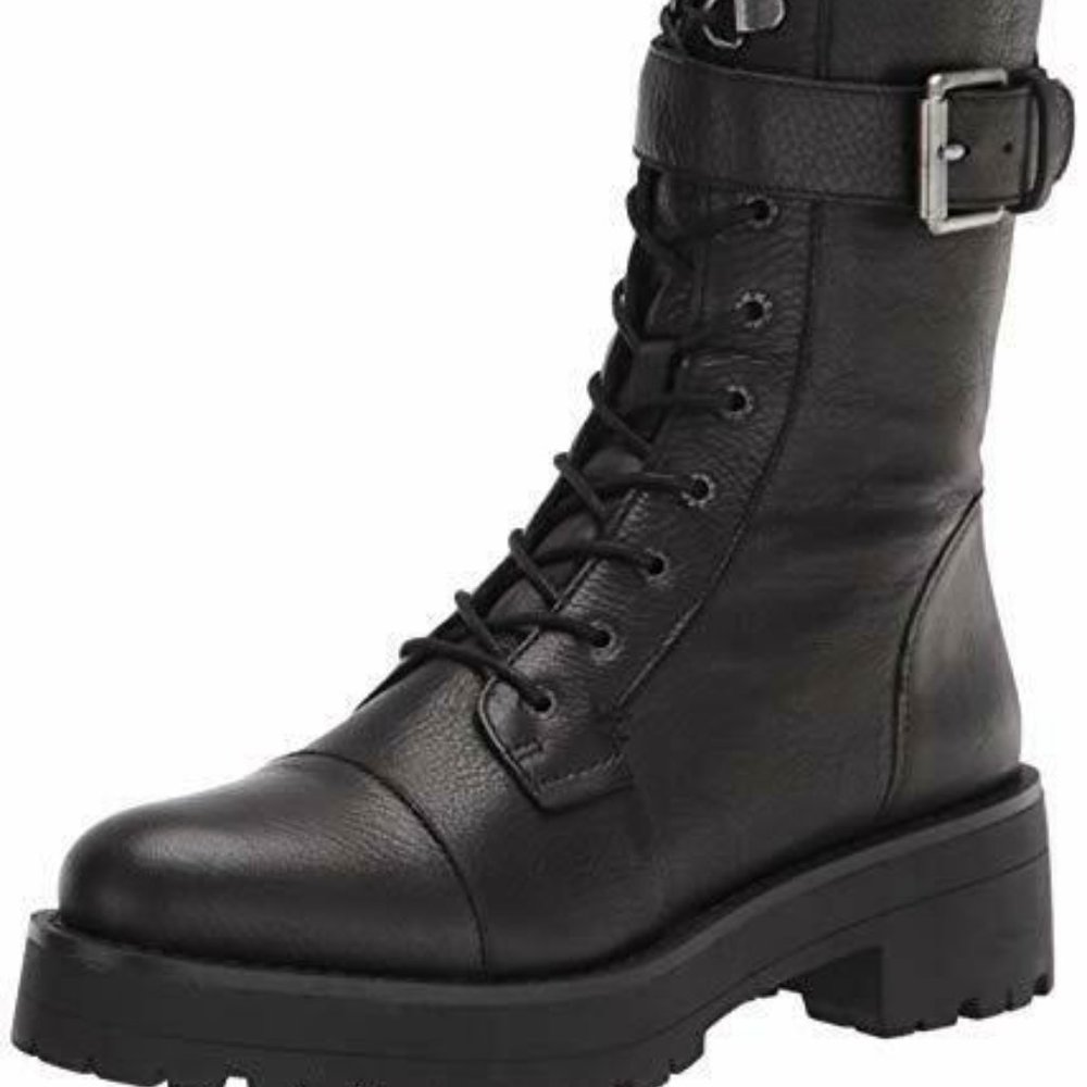 *SOLD* Sam Edelman Women's Junip Black Combat Boot